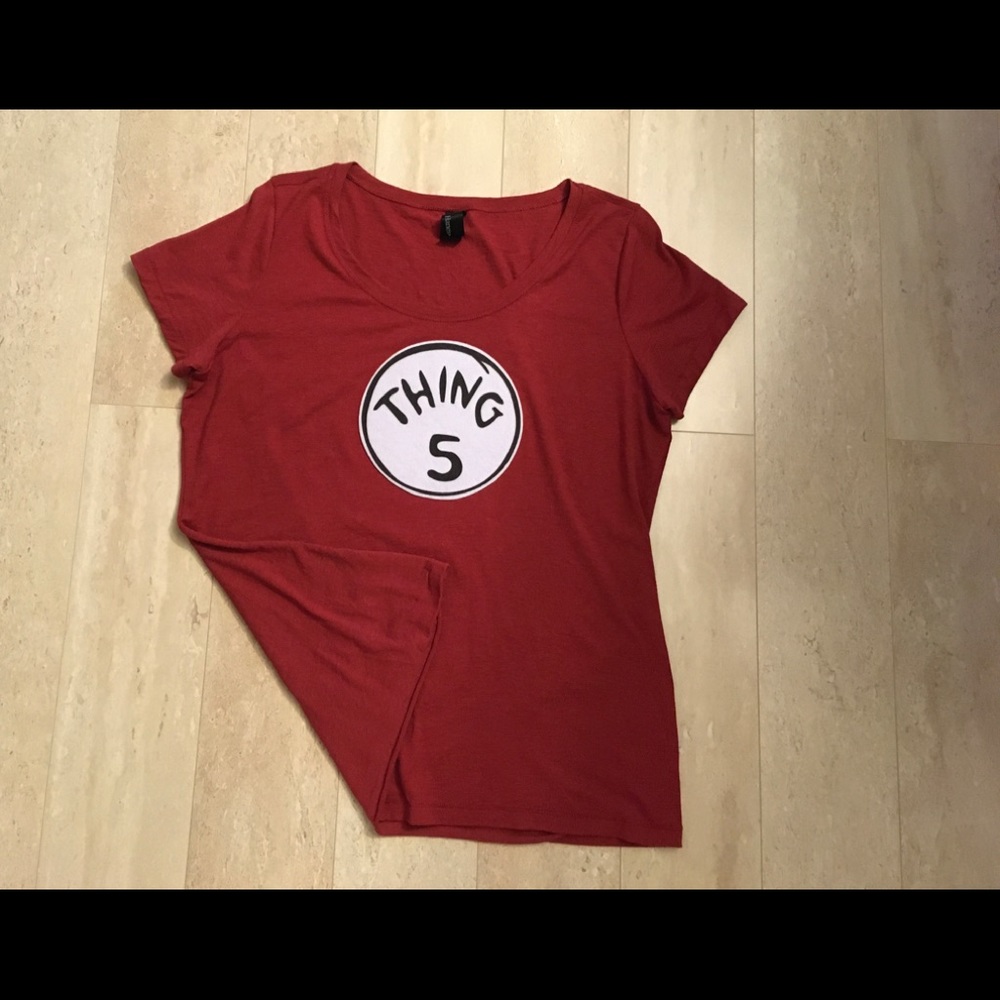 Halloween Theme T-shirt. (Thing 5)